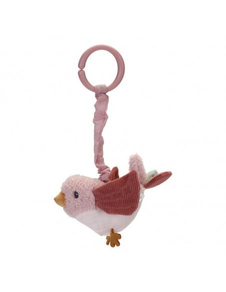 Peluche oiseau vibrante a suspendre - flowers & butterflies