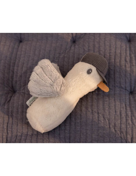 Hochet peluche mouette - sailors bay