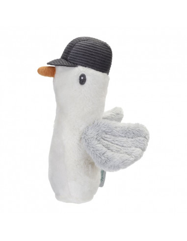 Hochet peluche mouette - sailors bay