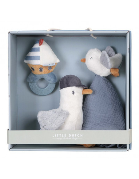 Coffret cadeau (peluche, doudou,hochet) - sailors bay
