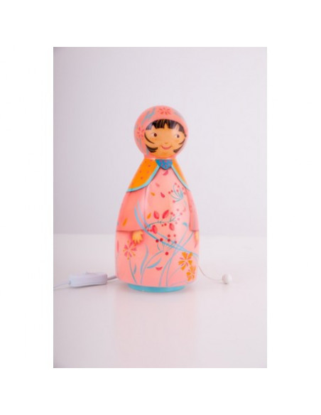 LAMPE MUSICALE - FILLE EGLANTINE