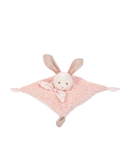 Doudou lapin rose