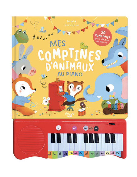 Mes comptines d'animaux au piano