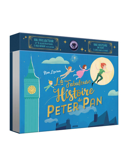 Livre projecteur la fabuleuse histoire de peter pan