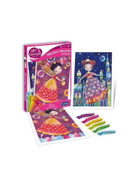 Art & Créations TABLEAUX A PAILLETER - PRINCESSES