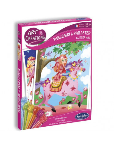 Art & Créations TABLEAUX A PAILLETER - CONTES DE FEES