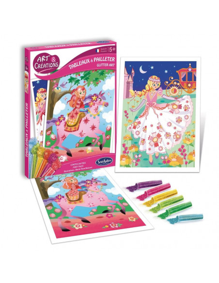 Art & Créations TABLEAUX A PAILLETER - CONTES DE FEES
