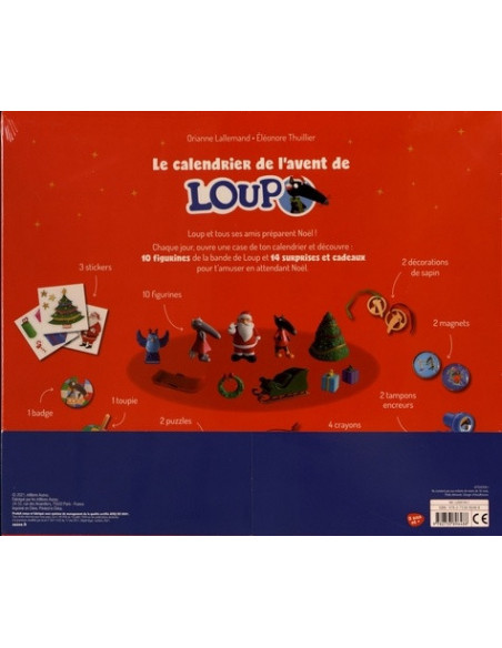 Calendrier de l'avent loup