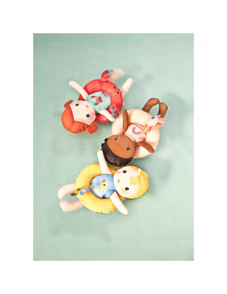 Poupee de bain lena licorne
