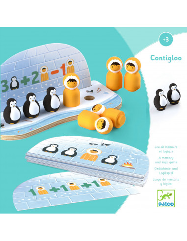 Jeu educatif bois - contigloo