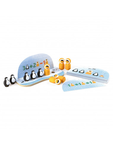 Jeu educatif bois - contigloo