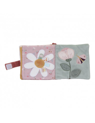 Livre d'activites tissu poussette - flowers & butterflies