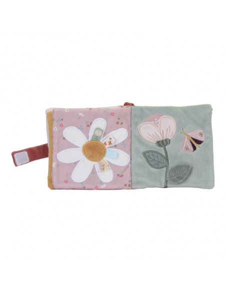 Livre d'activites tissu poussette - flowers & butterflies