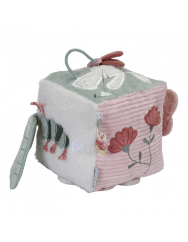 Cube d'activites soft - flowers & butterflies