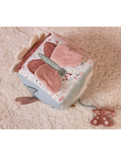 Cube d'activites soft - flowers & butterflies 2