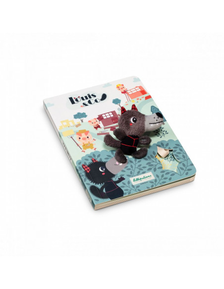 Le loup et les 3 petits cochons livre parcours