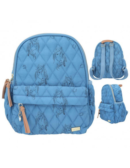 Miss melody sac a dos blue quilt