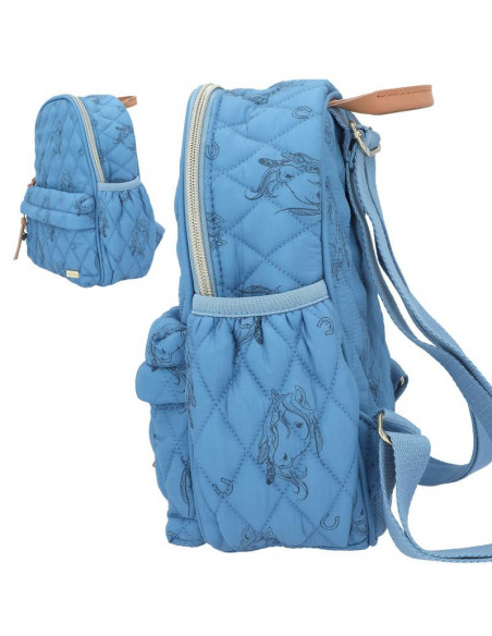Miss melody sac a dos blue quilt