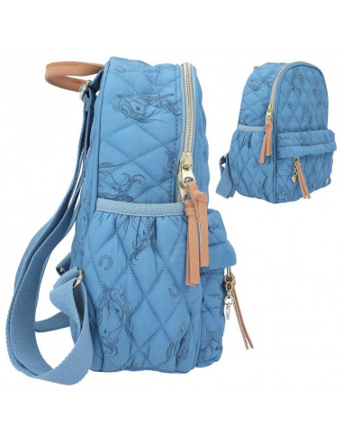 Miss melody sac a dos blue quilt