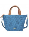 Miss melody mini shopper bleu quilt