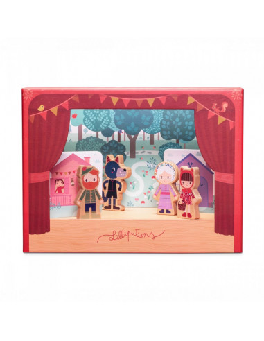 Le chaperon rouge theatre aimante