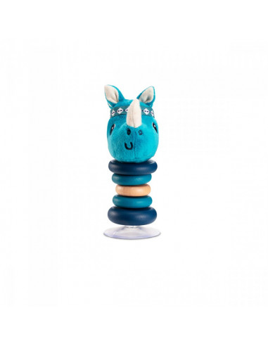 Marius le rhinoceros hochet swing a ventouse