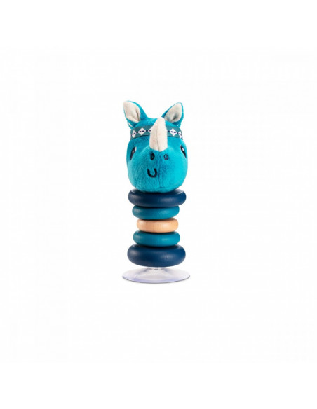 Marius le rhinoceros hochet swing a ventouse