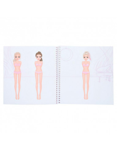 Topmodel dress me up album d'autocollants