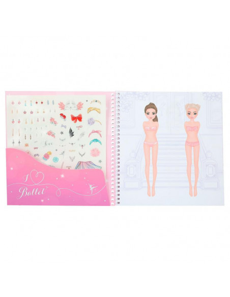 Topmodel dress me up album d'autocollants