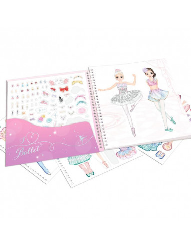 Topmodel dress me up album d'autocollants