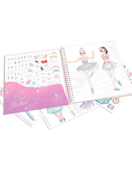 Topmodel dress me up album d'autocollants