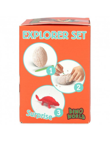 Dino world set d'exploration