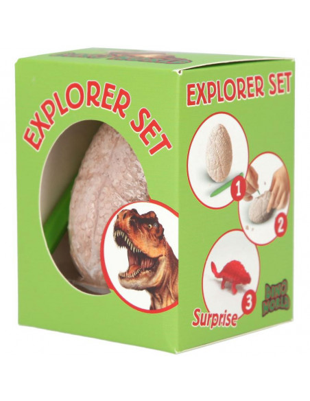 Dino world set d'exploration