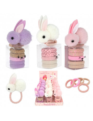 Princess mimi set elastiques cheveux