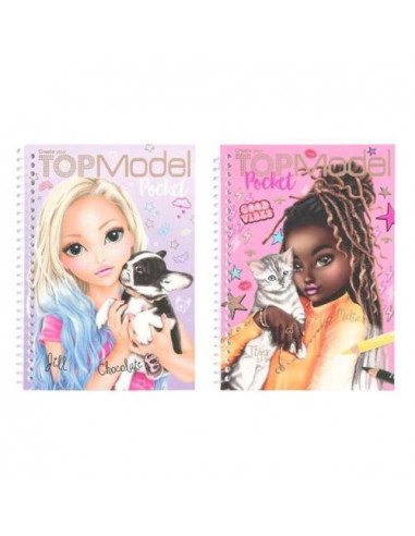 Topmodel album a colorier de poche
