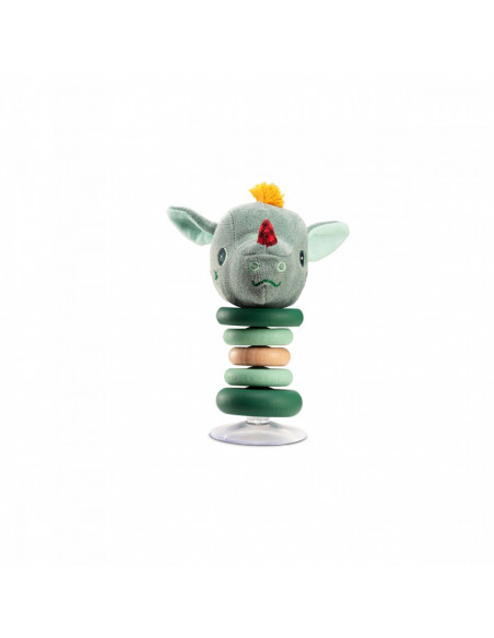Joe le dragon hochet swing a ventouse
