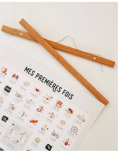 Porte affiche - les petites dates