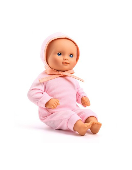 POUPON 32CM HABILLE - BABY LILAS ROSE