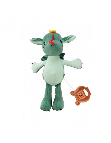 JOE LE DRAGON PELUCHE MUSICALE ECO