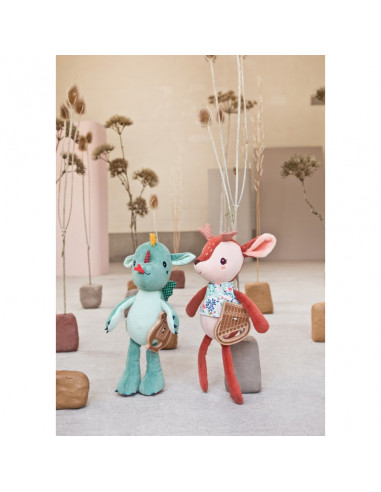 JOE LE DRAGON PELUCHE MUSICALE ECO