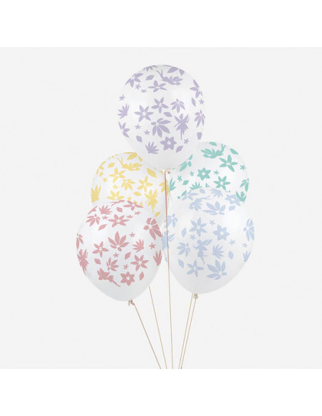 Ballons de baudruche : 5 ballons tatoues fees