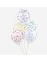 Ballons de baudruche : 5 ballons tatoues fees