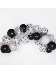 Ballons de baudruche : 5 ballons tatoues araignees 2