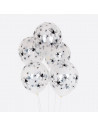 Ballons de baudruche : 5 ballons tatoues araignees