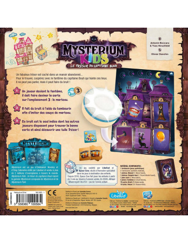 Mysterium kids : le tresor du capitaine bouh