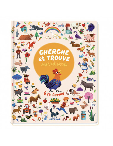 Cherche et trouve des tout-petits à la ferme