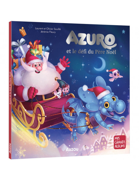 MES GRANDS ALBUMS AZURO ET LE DEFI DU PERE NOEL