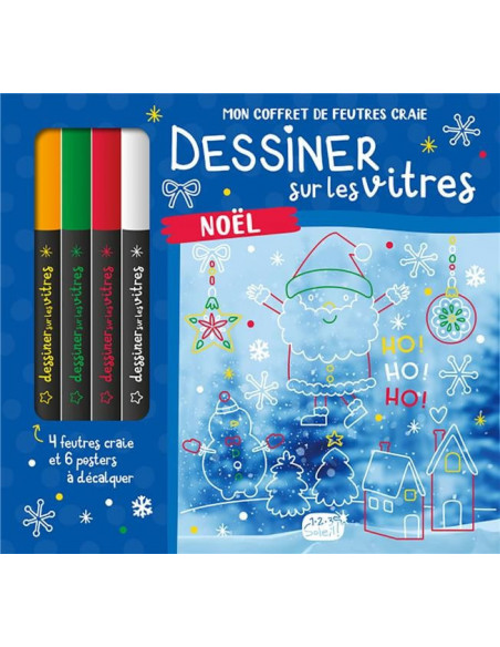 DESSINER SUR LES VITRES NOEL