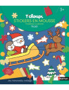 STICKERS EN MOUSSE TCHOUPI NOEL
