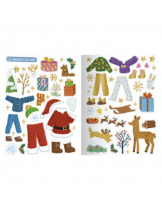 500 autocollants créatifs - joyeux noël ! 2
